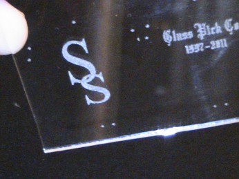 laser engraving